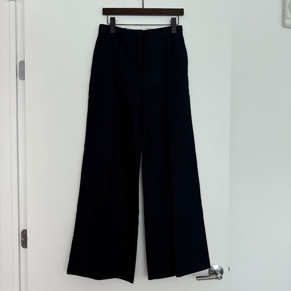 ***CLOSET SALE*** Sandro Seamed Wide-leg Trouser